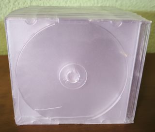Lote Cajas CD/DVD Slim y CDs Verbatim