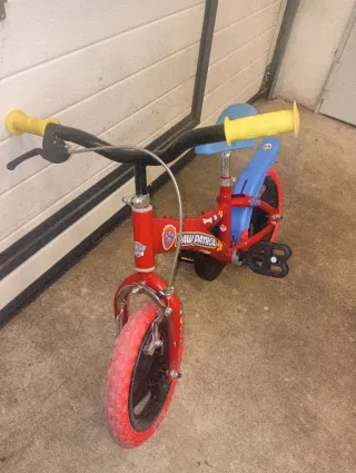 Bicicleta Patrulla Canina Infantil