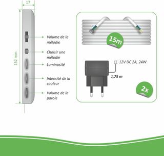 Videoportero IP WiFi ELRO DV477IP2