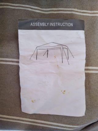 Carpa plegable 3x3m - Para reparar