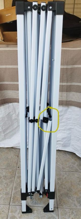 Carpa plegable 3x3m - Para reparar