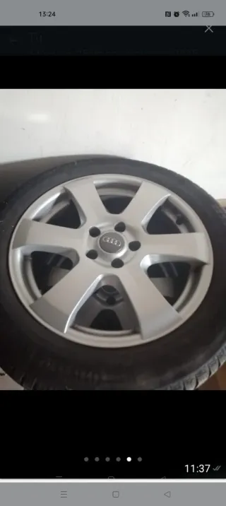 Llantas Audi media de eje 5x112 venta en persona