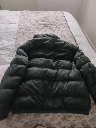 Cazadora acolchada verde Talla M