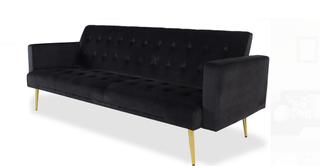 Divano in velluto vintage - SPEDIZIONE GRATUITA - 212cm