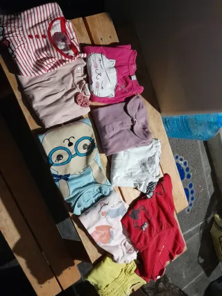 Ropa Niña Variada camisetas, pantalones,vestidos,