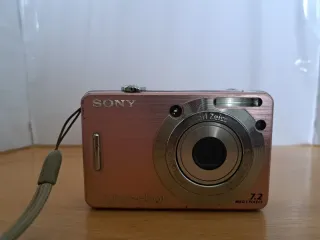 Sony Cyber-shot DSC-W55 Rosa