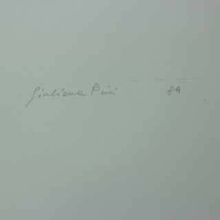 LITOGRAFIA GIULIANA PINI 5/25 1984