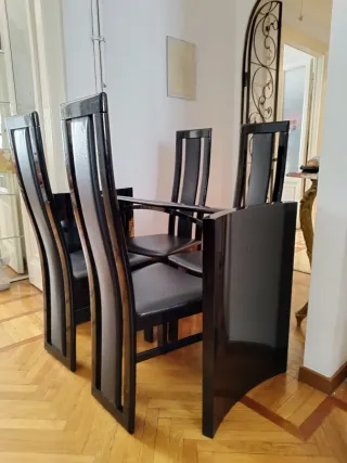 Vendo 4 Sedie e Tavolo di Design