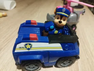 Coche Policía Chase Patrulla Canina 15cm