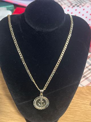 Cadena 60cm Laminada 14K Ancla XP