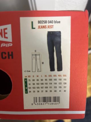 Pantalones de trabajo azules