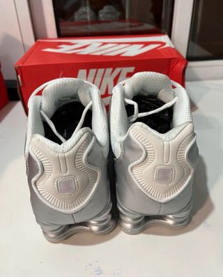 Nike Shox Grises Plata
