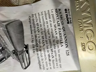 Asa Trasera Kymco Quannon 125cc