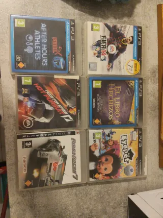 Lote 6 Giochi PS3: FIFA 14, Eyepet, Need...