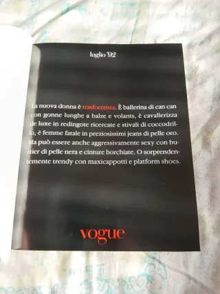 Vogue n.503 luglio 1992 Nadja Auermann Kristen McM