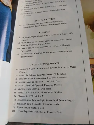 Vogue n.503 luglio 1992 Nadja Auermann Kristen McM