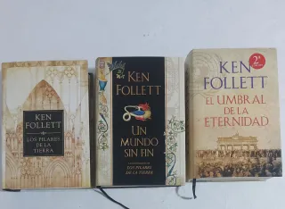 Lote 3 libros de KEN FOLLET