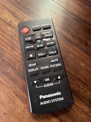 Minicadena Panasonic SC-HC37 Negra