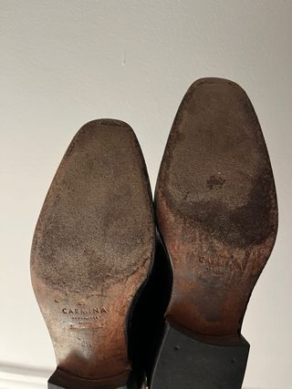 Zapatos Carmina Mujer Oxford Negros