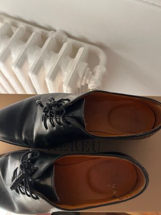 Zapatos Carmina Mujer Oxford Negros