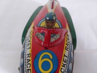 Giocattolo in latta Rocket Racer anni '70