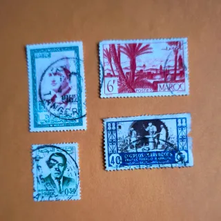 Lote Sellos Marruecos