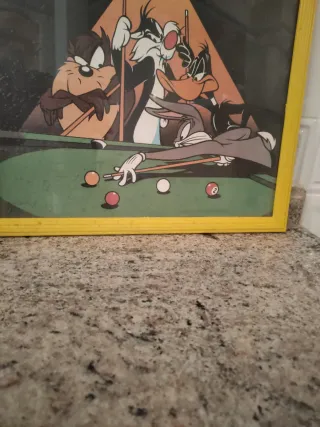 Cuadro Warner Bros Personajes Dibujo