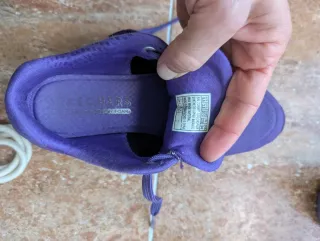 Zapatillas Skechers Moradas Talla 35.5