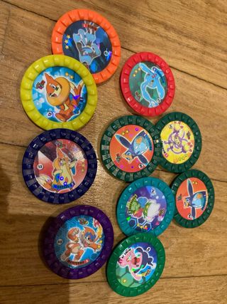 Lote Tazos Pokémon