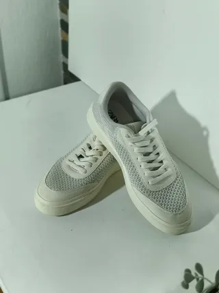 Zapatillas Zara Hombre Talla 42 gris/azul y blanca