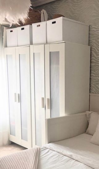 Armario Blanco Ikea 4 Puertas