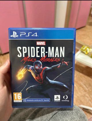 Videojuegos Lote PS4 los 2 videojuegos spiderman