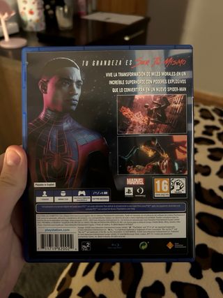 Videojuegos Lote PS4 los 2 videojuegos spiderman