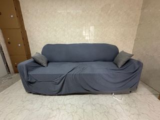 Sofá Cama 3 Plazas Gris Nuevo