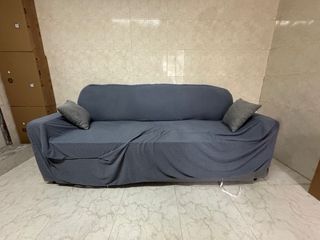 Sofá Cama 3 Plazas Gris Nuevo