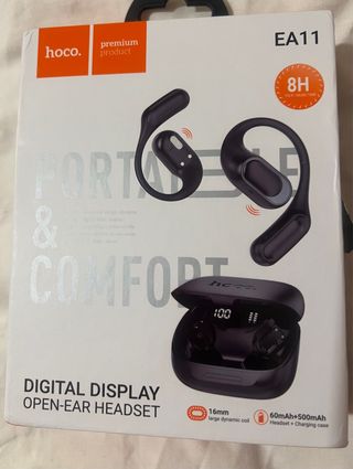 Cascos Inalámbricos Hoco EA11 Negro