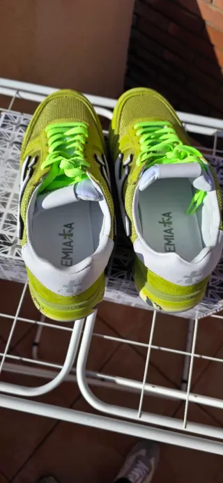 Premiata Verde Limón Talla 42