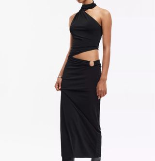 Vestido Pull&Bear Negro Talla M Nuevo con etiqueta