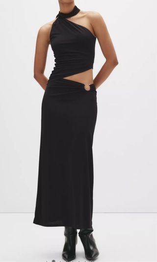 Vestido Pull&Bear Negro Talla M Nuevo con etiqueta