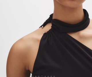 Vestido Pull&Bear Negro Talla M Nuevo con etiqueta