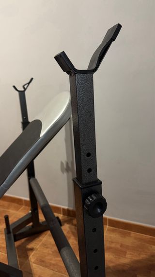 Banco de pesas multifuncional