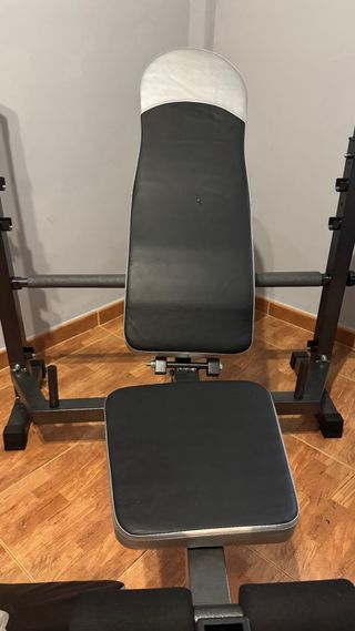 Banco de pesas multifuncional