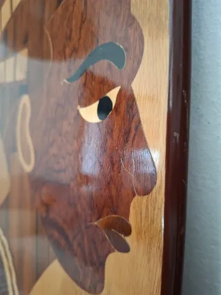 Set Quadri Vintage Legno decorazione parete