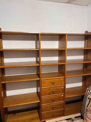 Estantería librería de madera contrachapado