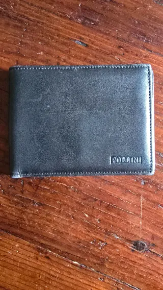 Portafoglio uomo nero