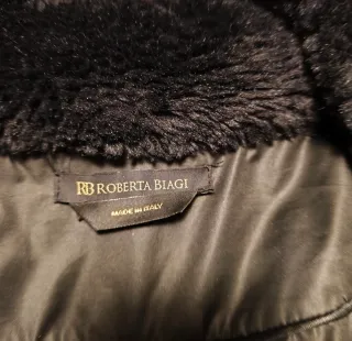 Giubbotto donna con dettaglio pelliccia