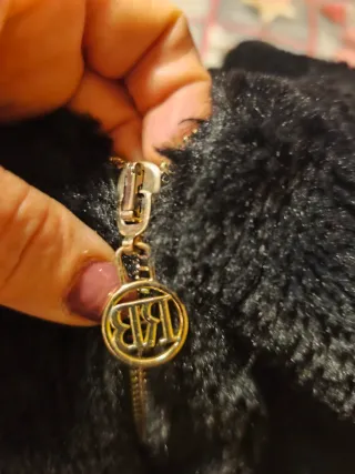 Giubbotto donna con dettaglio pelliccia