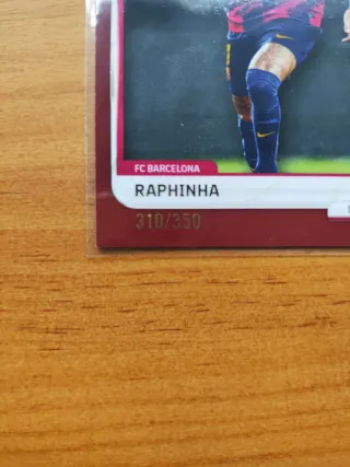 Raphinha Numerado /350 Topps
