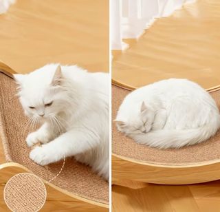 Hamaca para gatos y rascador