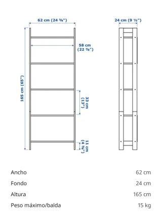 Estantería Negra Ikea